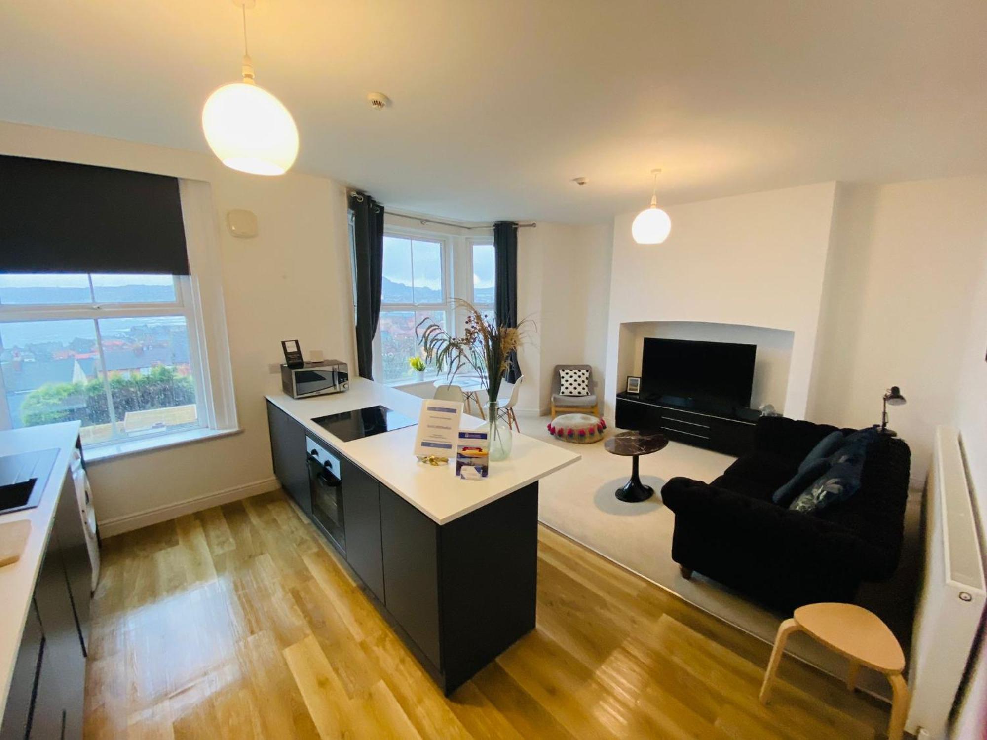 Seascape Scarborough Stunning Seaview Holiday Home Apartment Exteriör bild